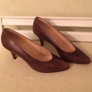 Brown Calvin Klein Pumps